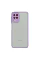Samsung Galaxy A22 Kılıf Montreal Silikon Kapak - Mor