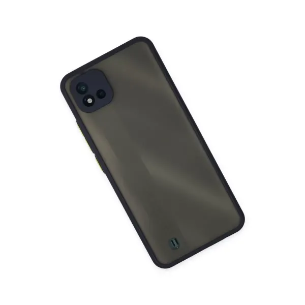 Realme C11 2021 Kılıf Montreal Silikon Kapak - Lacivert