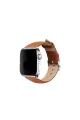 Apple Watch 42mm Nl26 Deri Kordon - Taba