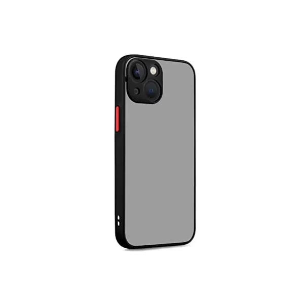 Apple İphone 13 Kılıf Montreal Silikon Kapak - Siyah
