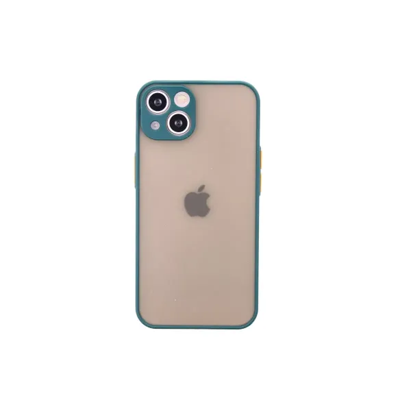 Apple İphone 13 Mini Kılıf Montreal Silikon Kapak - Yeşil