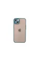 Apple İphone 13 Mini Kılıf Montreal Silikon Kapak - Yeşil