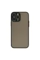 Apple İphone 13 Pro Kılıf Montreal Silikon Kapak - Siyah
