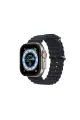 Apple Watch Ultra 49mm Alüminyum Kasa Cam Ekran Koruyucu - Siyah