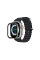Apple Watch Ultra 49mm Alüminyum Kasa Cam Ekran Koruyucu - Gri