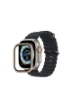 Apple Watch Ultra 49mm Alüminyum Kasa Cam Ekran Koruyucu - Gold