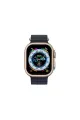 Apple Watch Ultra 49mm Alüminyum Kasa Cam Ekran Koruyucu - Gold