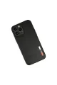 Apple İphone 13 Pro Max Kılıf Loop Deri Silikon - Siyah