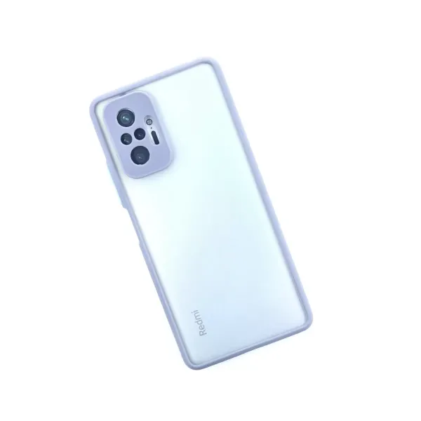 Xiaomi Redmi Note 10 Pro Kılıf Montreal Silikon Kapak - Gri