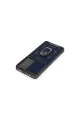Xiaomi Mi 12t Pro Kılıf Pars Lens Yüzüklü Silikon - Lacivert