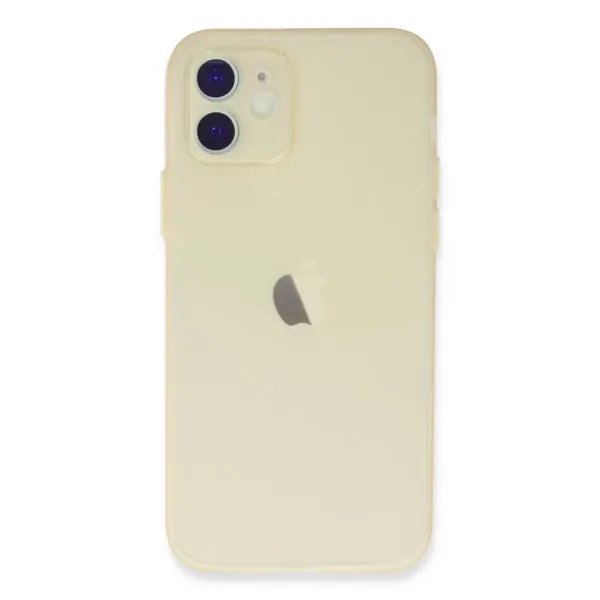 Apple İphone 12 Kılıf Puma Silikon - Gold