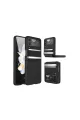 Samsung Galaxy Z Flip 3 Kılıf Belt Flip Kapak - Siyah