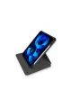 Apple İpad 10.2 (7.nesil) Kılıf Ling 360 Kalemlikli Tablet Kılıf - Siyah