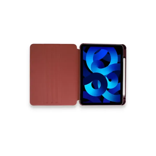 Apple İpad Pro 11 (2021) Kılıf Ling 360 Kalemlikli Tablet Kılıf - Mor