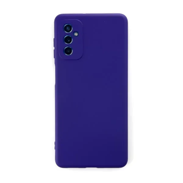 Samsung Galaxy M52 5g Kılıf Nano İçi Kadife Silikon - Mor