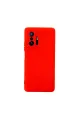 Xiaomi Mi 11t Pro Kılıf Nano İçi Kadife Silikon - Kırmızı