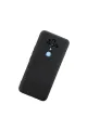 Tecno Camon 16 Kılıf Nano İçi Kadife Silikon - Siyah