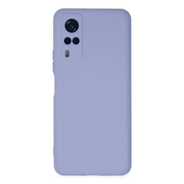 Vivo Y53s Kılıf Nano İçi Kadife Silikon - Lila