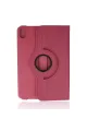 Apple İpad Mini 6 Kılıf 360 Tablet Deri Kılıf - Pembe