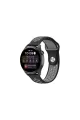 Watch 20mm Spor Delikli Kordon - Siyah-gri