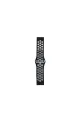 Watch 20mm Spor Delikli Kordon - Siyah-beyaz