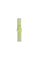 Watch 20mm Spor Delikli Kordon - Gri-yeşil