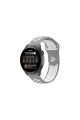 Watch 20mm Spor Delikli Kordon - Gri-beyaz