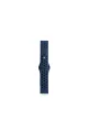 Watch 20mm Spor Delikli Kordon - Lacivert-siyah