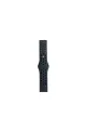 Watch 20mm Spor Delikli Kordon - Siyah-füme
