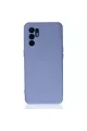 Oppo Reno 6 Kılıf Nano İçi Kadife Silikon - Lila