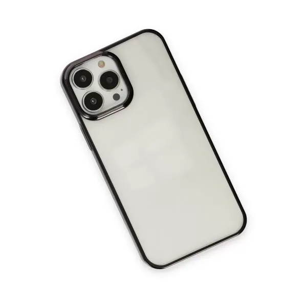 Apple İphone 13 Pro Max Kılıf Element Silikon - Siyah