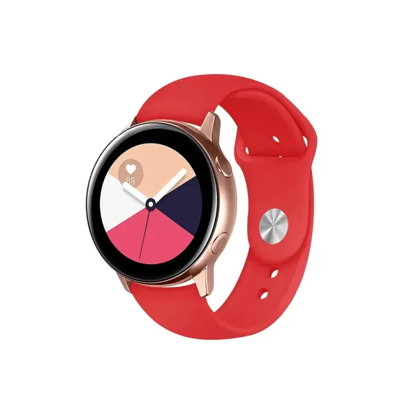 Watch 20mm Klasik Kordon - Kırmızı