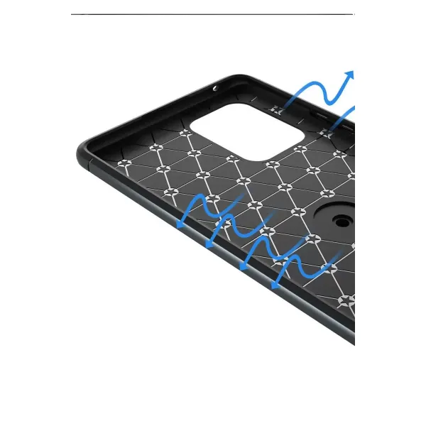 Samsung Galaxy A91 / S10 Lite Kılıf Range Yüzüklü Silikon - Siyah-gold