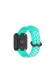 Xiaomi Redmi Watch 2 Spor Delikli Kordon - Turkuaz-beyaz