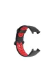 Xiaomi Redmi Watch 2 Spor Delikli Kordon - Siyah-kırmızı