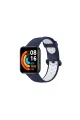 Xiaomi Redmi Watch 2 Spor Delikli Kordon - Lacivert-beyaz
