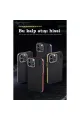 Joko Apple İphone 15 Pro Max Kılıf Aramid 600d Kevlar Karbon Fiber Magsafe Kapak - Gri