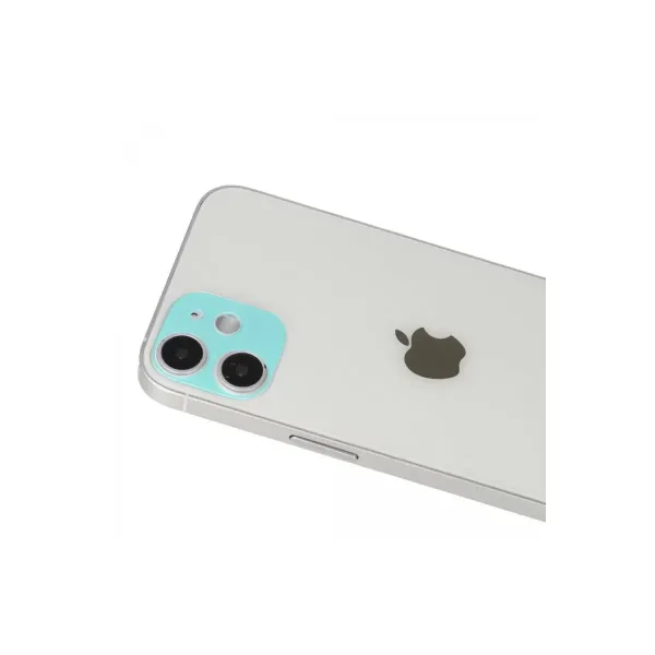 Apple İphone 12 Rainbow Kamera Lens Koruma Cam - Yeşil