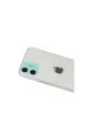 Apple İphone 12 Rainbow Kamera Lens Koruma Cam - Yeşil