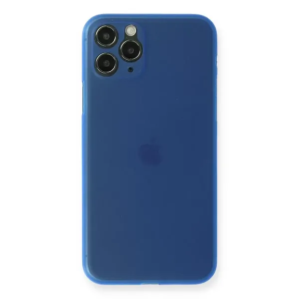 Apple İphone 11 Pro Kılıf Pp Ultra İnce Kapak - Mavi