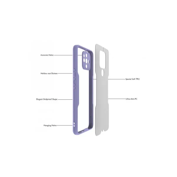 Tecno Camon 16 Kılıf Platin Silikon - Pembe