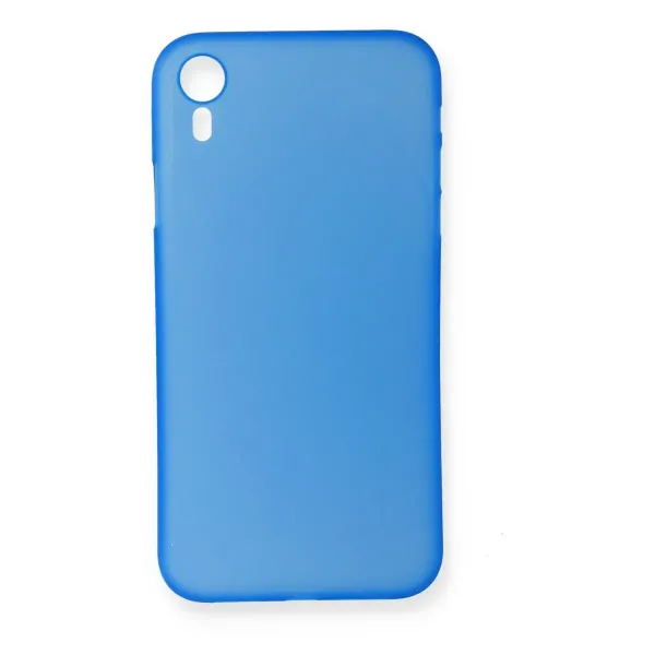 Apple İphone Xr Kılıf Pp Ultra İnce Kapak - Mavi