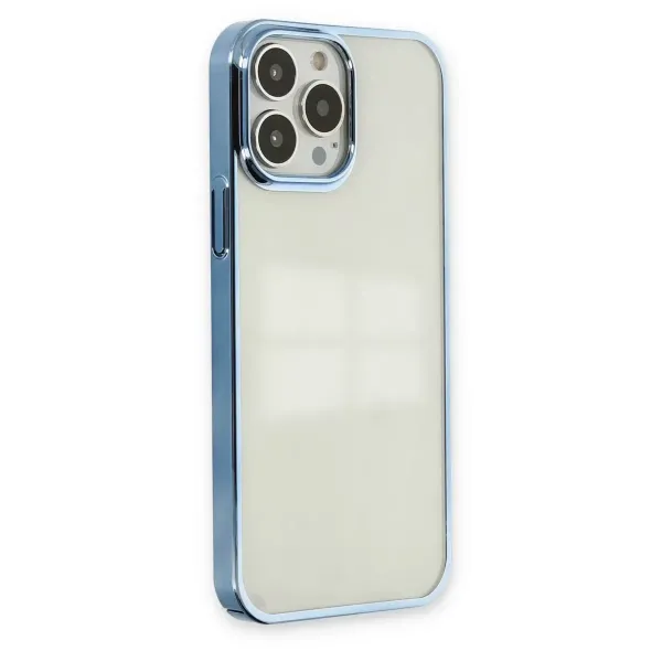 Apple İphone 13 Pro Kılıf Element Silikon - Sky Blue