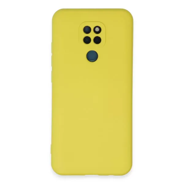 General Mobile Gm 20 Kılıf Nano İçi Kadife Silikon - Sarı