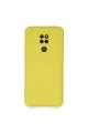General Mobile Gm 20 Kılıf Nano İçi Kadife Silikon - Sarı
