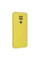 General Mobile Gm 20 Kılıf Nano İçi Kadife Silikon - Sarı