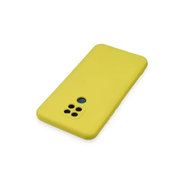 General Mobile Gm 20 Kılıf Nano İçi Kadife Silikon - Sarı