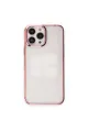 Apple İphone 13 Pro Kılıf Element Silikon - Pembe