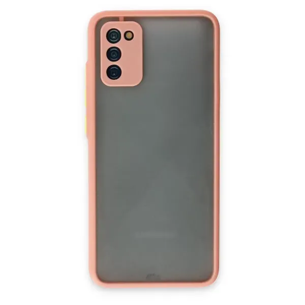 Samsung Galaxy A02s Kılıf Montreal Silikon Kapak - Pembe