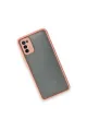 Samsung Galaxy A02s Kılıf Montreal Silikon Kapak - Pembe
